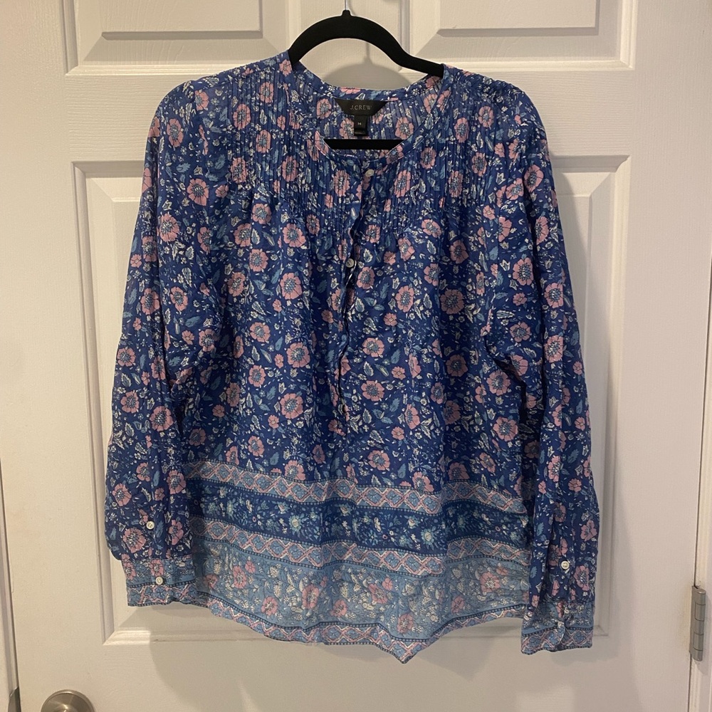 J.Crew Floral Top